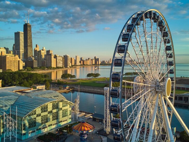 chicago skyline- 10 facts about chicago history
