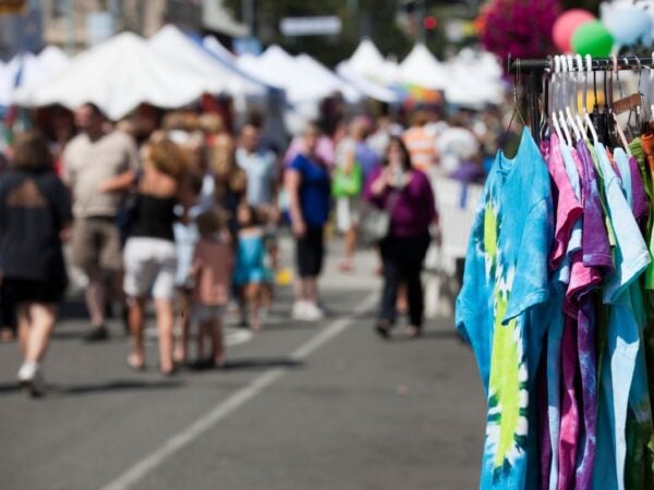 A street festival in chicago
