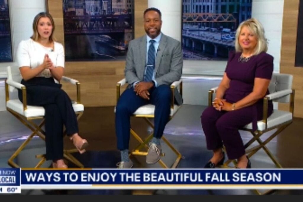 Jill Halpin, Chicago travel expert on Fox 32 Chicago's "Good Day Chicago" 