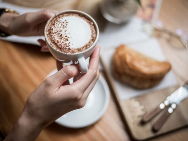 a cup of coffee in chicago